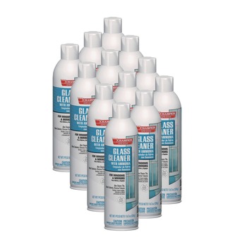 GLASS CLEANERS | Chase Products CHA 5151 19 oz Aerosol Champion Sprayon Glass Cleaner with Ammonia (12/Carton)