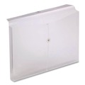 Just Launched | Pendaflex 63814-3 8.5 in. x 14 in. Poly String and Button Envelope - Clear (3/Pack) image number 1