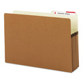 File Folders | Smead 74088 3.5 in. Expansion Legal Size Redrope Drop Front File Pockets with 2/5-Cut Guide Height Tabs (25/Box) image number 2