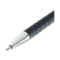 Pens | Universal UNV15511 1 mm Retractable Ballpoint Pen - Medium, Blue (1 Dozen) image number 4