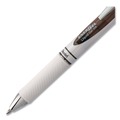 Pens | Pentel BLN75PW-A EnerGel RTX Fine 0.5 millimeter Retractable Gel Pen - Black Ink/White/Smoke Barrel image number 2