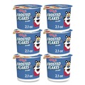 Food and Snacks | Kellogg's KEE12468 Frosted Flakes 2.1 oz. Single-Serve Breakfast Cereal Cups (6/Box) image number 0