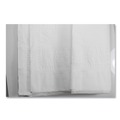 Linen and Table Accessories | Tablemate TBLPT549-WH 54 in. x 108 in. Table Set Poly Tissue Table Cover - White (6/Pack) image number 6