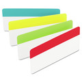 Page Flags | Post-it Tabs 686-ALYR3IN 3 in. Wide 1/3-Cut Solid Color Tabs - Assorted Colors (24/Pack) image number 1
