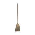  | Boardwalk BWK926CCT 55 in. Corn Fiber Bristles Parlor Broom - Natural (12/Carton) image number 0