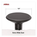 Office Furniture Accessories | Storex 00300U01C Wiggle Stool, Backless, Supports Up to 250 lbs, 12-in to 18-in Seat Height, Black Seat, Black Base image number 6