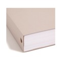 File Folders | Smead 64240 TUFF Extra Capacity Hanging File Folders with Easy Slide Tab 2-in Capacity Letter 1/3-Cut Tabs Steel Gray 18/Box image number 4