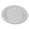 Bowls and Plates | Tablemate 7644WH 7 in. Diameter Plastic Dinnerware Plates - White (125/Pack) image number 3