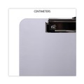 Clipboards | Universal UNV40310 Low-Profile Plastic Clipboard with 0.5 in. Clip Capacity for 8.5 x 11 Sheets - Clear image number 5