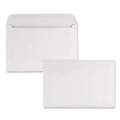 Envelopes & Mailers | Quality Park QUA37113 6 x 9 Hub Flap Gummed Closure Open-Side Booklet Envelope - White (100/Box) image number 4