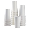 Cups and Lids | Karat C-KCP16W 16 oz. Double Poly Paper Cold Cups - White (1000/Carton) image number 2