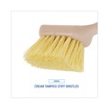 Cleaning Brushes | Boardwalk BWK4308 5.5 in. Brush 3 in. Tan Plastic Handle Cream Polypropylene Bristles Utility Brush image number 4