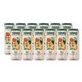 Beverages & Drink Mixes | Zevia 01704-12 12 oz Can Peach Black Tea Zero Sugar Naturally Sweetened Black Tea (12/Carton) image number 0