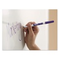 Washable Markers | EXPO SAN86001A Fine Bullet Tip Low-Odor Dry-Erase Marker - Black (1 Dozen) image number 5
