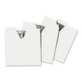 File Folders | Vaultz VZ01096 1 Disc Capacity CD File Folders - White (100/Pack) image number 2