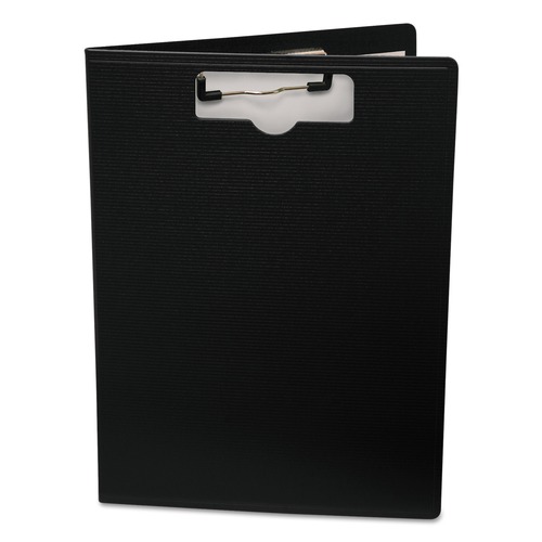 Clipboards | Mobile OPS 61634 0.5 in. Capacity Portfolio Clipboard with Low-Profile Clip - Black image number 0