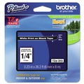 Labels | Brother P-Touch TZE315 0.23 in. x 26.2 ft. TZe Standard Adhesive Laminated Labeling Tape - White on Black image number 0