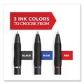 Pens | Sharpie S-Gel 2096180 0.7 mm S-Gel High-Performance Retractable Gel Pen - Medium/Black Ink/Black Barrel (36/Pack) image number 2