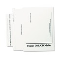 Envelopes & Mailers | Quality Park QUAE7265 8.5 in. x 6 in. Square Flap Redi-Strip Closure Disk/CD Foam-Lined Mailers - White (25/Box) image number 3