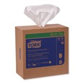 Cleaning Cloths | Tork 5301755 8.46 in. x 16.13 in. Heavy-Duty Cleaning Cloth - White (5/Carton) image number 4