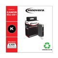 Back to School Sale | Innovera IVRCNCLI221B Remanufactured 3425 Page-Yield Replacement Ink for CLI-221BK (2946B001) - Black image number 1