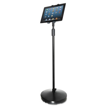 Kantek TS890 Floor Stand For Ipad And Other Tablets - Black