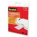 Labels | Scotch TP5902-20 5.38 in. x 3.75 in. 5 mil Laminating Pouches - Gloss Clear (20/Pack) image number 2