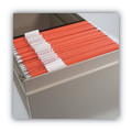 File Folders | Smead 64065 Colored Hanging File Folders, Letter Size, 1/5-Cut Tab, Orange, 25/box image number 3