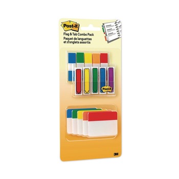 PRODUCTS | Post-it 686-XLP Flags and Tabs Combo Pack - Assorted Primary Colors (230/Pack)