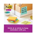 Notebooks & Pads | Post-it Notes Super Sticky 675-6SSMIA 4 in. x 4 in. Note Ruled Pads - Supernova Neon Collection Colors (6/Pack) image number 2