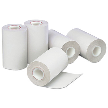 PM Company 05260 2.25 in. x 55 ft. 0.5 in. Core Direct Thermal Printing Thermal Paper Rolls - White (50/Carton)