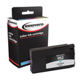 Ink & Toner | Factory Reconditioned Innovera IVR952C 700 Page-Yield Remanufactured Ink Replacement for 952 (L0S49AN) - Cyan image number 0