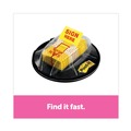 Page Flags | Post-it Flags 680-HVSH Sign Here Page Flags in Dispenser - Yellow (200/Pack) image number 2