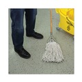 Just Launched | Boardwalk BWK601 Quick Change 0.88 in. Diameter x 54 in. Metal Head Wooden Mop Handle - Junior, Natural image number 5