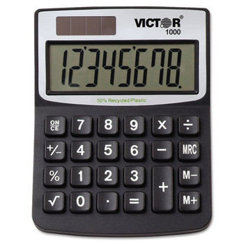 Victor 1000 8-Digit LCD Minidesk Calculator