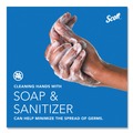 Skin Care & Hygiene | Scott 92145 5 in. x 5.25 in. x 8.38 in. 1000 mL Essential Manual Skin Care Dispenser - Black image number 6