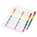 Dividers & Tabs | Cardinal 60960 OneStep 24 Tab 1 to 24 Double Column Printable Table of Contents and Dividers - White image number 1