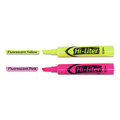 Highlighters | Avery 98189 Chisel Tip Desk-Style HI-LITER Highlighter Value Pack - Assorted Ink/Barrel Colors (24/Pack) image number 2