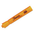 Highlighters | Sharpie 25006 Tank Style Chisel Tip Highlighters - Orange Ink/Orange Barrel (1-Dozen) image number 1