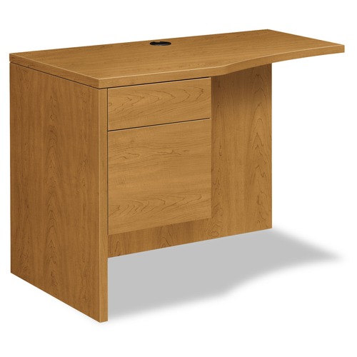Office Desks & Workstations | HON H105818L.CC 42 in. x 18 in. - 24 in. x 29.5 in. 10500 Series Curved Left Return - Harvest image number 0