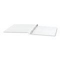 Binders | Universal UNV20702 0.5 in. Capacity 11 in. x 8.5 in. 3 Slant D-Rings View Binder - White image number 2
