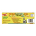 Food Trays, Containers, and Lids | Glad 60771 6.5 in. x 5.5 in. Fold-Top Sandwich Bags - Clear (2160/Carton) image number 2