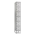 Office Filing Cabinets & Shelves | Safco 5524GR 12 in. x 18 in. x 78 in. Two-Tone Box Locker - Gray image number 0