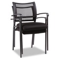  | Alera ALEEK43ME10B Eikon Series 20.86 in. x 24.01 in. x 33.07 in. Stacking Mesh Guest Chair - Black (2/Carton) image number 0
