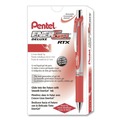 Pens | Pentel BL77-B 0.7 mm EnerGel RTX Gel Pen - Medium/Red Ink/Red/Gray Barrel image number 0