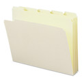 File Folders | Smead 10350 0.75 in. Expansion 1/5-Cut Tabs: Assorted Manila File Folders - Letter Size/Manila (100/Box) image number 2