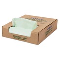 Trash Bags | Stout by Envision E3039E11 EcoSafe-6400 30 in. x 39 in. 1.1 mil. 30 Gallon Compostable Bags - Green (48/Box) image number 2