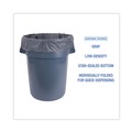Storage Accessories | Boardwalk H7658PGK 60 Gallon 1.3 mil 38 in. x 58 in. Flat Pack Linear Low-Density Industrial Can Liners - Gray (100/Carton) image number 5
