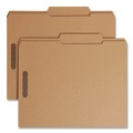 File Folders | Smead 14880 0.75 in. Expansion Top Tab 11-pt Kraft 2-Fastener Folders - Letter Size/Kraft (50/Box) image number 0