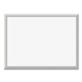 White Boards | U Brands 070U00-01 23 x 17 Magnetic Dry Erase Board with Aluminum Frame - White Surface/Silver Frame image number 0